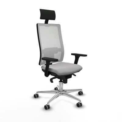 Chaise de Bureau Piqueras y Crespo 3D086G1 Gris clair