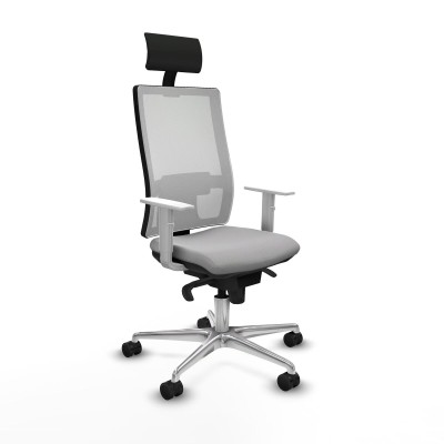 Chaise de Bureau Piqueras y Crespo 4B086N1 Gris clair