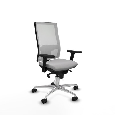 Chaise de Bureau Piqueras y Crespo 3D086N0 Gris clair