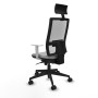 Chaise de Bureau Piqueras y Crespo 4B066N1 Gris clair