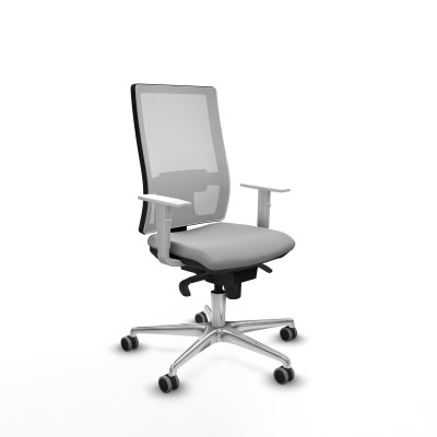 Chaise de Bureau Piqueras y Crespo 4B086G0 Gris clair