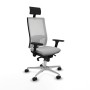 Chaise de Bureau Piqueras y Crespo 3D086N1 Gris clair