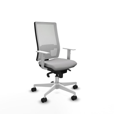 Chaise de Bureau Piqueras y Crespo 4B026N0 Gris clair