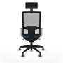 Office Chair Piqueras y Crespo 4B066G1 Petroleum green
