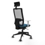 Office Chair Piqueras y Crespo 4B066G1 Petroleum green