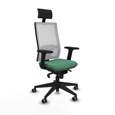 Office Chair Piqueras y Crespo 2D066G1 Emerald Green