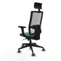 Office Chair Piqueras y Crespo 2D066G1 Emerald Green