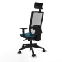 Chaise de Bureau Piqueras y Crespo 1D066N1 Vert pétrole