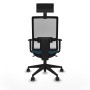Office Chair Piqueras y Crespo 1D066N1 Petroleum green