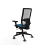 Office Chair Piqueras y Crespo 3D066G0 Petroleum green