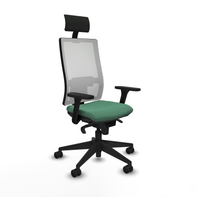 Office Chair Piqueras y Crespo 3D066N1 Emerald Green