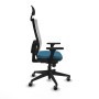 Office Chair Piqueras y Crespo 3D066G1 Petroleum green