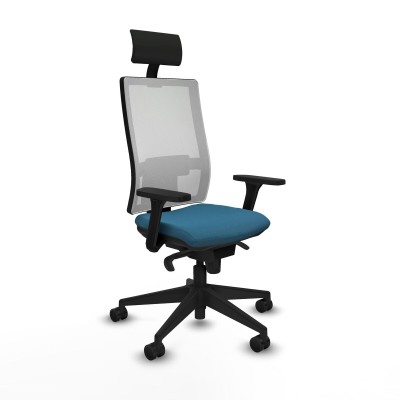 Office Chair Piqueras y Crespo 3D066N1 Petroleum green