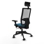 Office Chair Piqueras y Crespo 3D066N1 Petroleum green