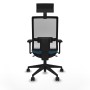 Office Chair Piqueras y Crespo 3D066N1 Petroleum green