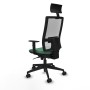 Office Chair Piqueras y Crespo 1D066N1 Emerald Green