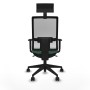 Office Chair Piqueras y Crespo 1D066N1 Emerald Green