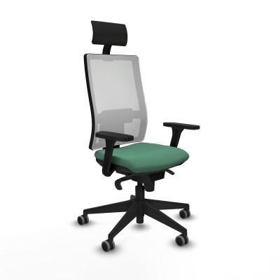 Office Chair Piqueras y Crespo 3D066G1 Emerald Green
