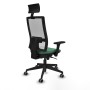 Office Chair Piqueras y Crespo 3D066G1 Emerald Green