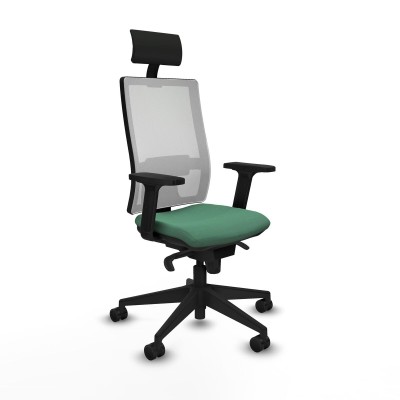 Office Chair Piqueras y Crespo 2D066N1 Emerald Green