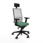 Chaise de Bureau Piqueras y Crespo 2D066N1 Vert émeraude