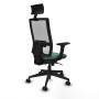 Chaise de Bureau Piqueras y Crespo 2D066N1 Vert émeraude
