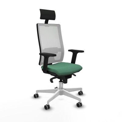 Chaise de Bureau Piqueras y Crespo 2D026G1 Vert émeraude