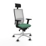 Chaise de Bureau Piqueras y Crespo 2D026G1 Vert émeraude