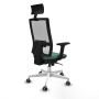 Chaise de Bureau Piqueras y Crespo 2D026G1 Vert émeraude