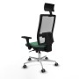 Chaise de Bureau Piqueras y Crespo 3D086G1 Vert émeraude