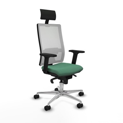 Chaise de Bureau Piqueras y Crespo 2D086N1 Vert émeraude