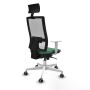 Chaise de Bureau Piqueras y Crespo 4B026G1 Vert émeraude