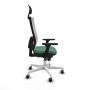 Chaise de Bureau Piqueras y Crespo 3D026G1 Vert émeraude