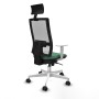 Chaise de Bureau Piqueras y Crespo 4B026N1 Vert émeraude