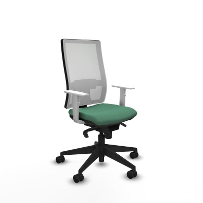 Chaise de Bureau Piqueras y Crespo 4B066N0 Vert émeraude