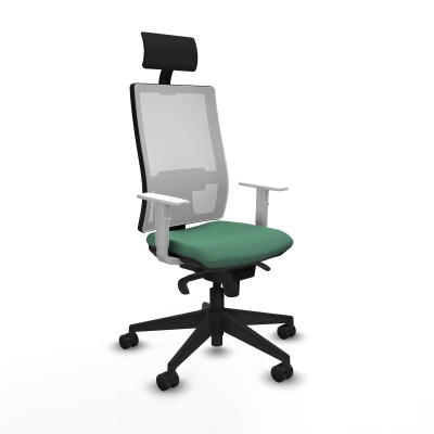 Chaise de Bureau Piqueras y Crespo 4B066N1 Vert émeraude