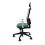 Chaise de Bureau Piqueras y Crespo 4B066N1 Vert émeraude