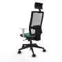 Chaise de Bureau Piqueras y Crespo 4B066N1 Vert émeraude