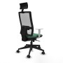 Chaise de Bureau Piqueras y Crespo 4B066N1 Vert émeraude
