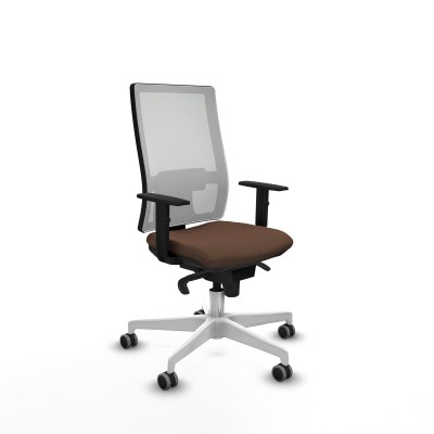 Chaise de Bureau Piqueras y Crespo 1D026G0 Brun foncé
