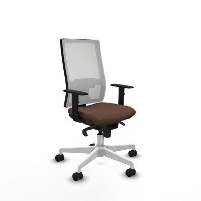 Chaise de Bureau Piqueras y Crespo 1D026N0 Brun foncé