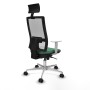 Chaise de Bureau Piqueras y Crespo 4B086N1 Vert émeraude