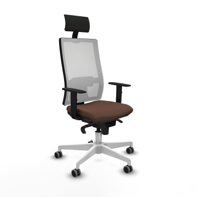 Chaise de Bureau Piqueras y Crespo 1D026G1 Brun foncé
