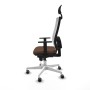 Chaise de Bureau Piqueras y Crespo 1D026G1 Brun foncé