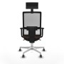 Chaise de Bureau Piqueras y Crespo 1D026G1 Brun foncé