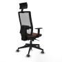 Chaise de Bureau Piqueras y Crespo 1D066G1 Brun foncé