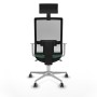 Chaise de Bureau Piqueras y Crespo 4B086G1 Vert émeraude