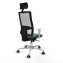 Chaise de Bureau Piqueras y Crespo 4B086G1 Vert émeraude