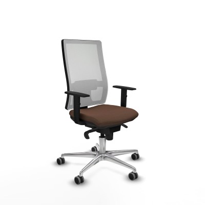 Chaise de Bureau Piqueras y Crespo 1D086G0 Brun foncé