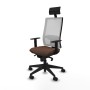 Chaise de Bureau Piqueras y Crespo 1D066N1 Brun foncé